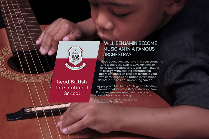 Corporate Design for Lead British International School Nigeria, © Thomas Iwainsky, Extractdesign