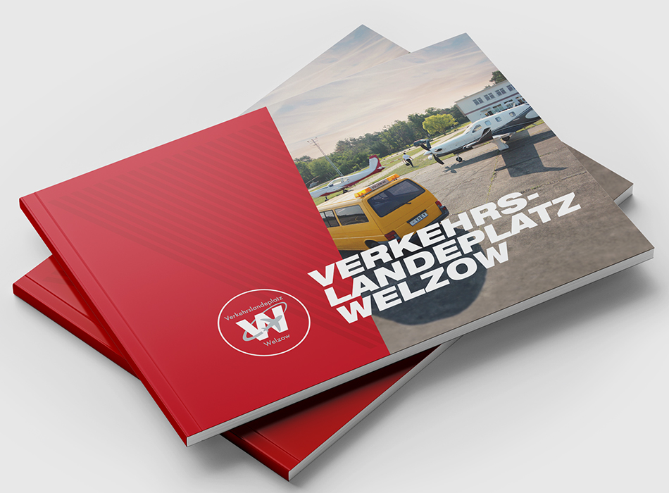 Welzow Airport brochure design © Thomas Iwainsky, Extractdesign